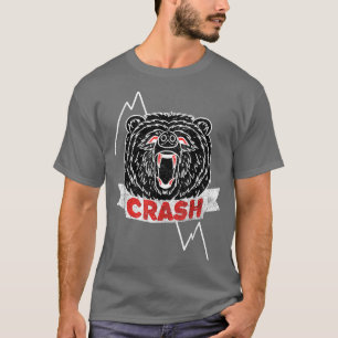 Stock crash bear market trading stock prices T-Shirt