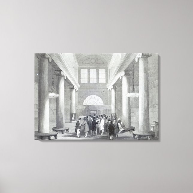 Stock Exchange Canvas Print (Front)