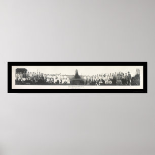 Stock Exchange Gusher Photo 1910 Poster