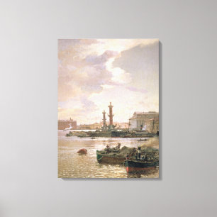 Stock Exchange in St. Petersburg, 1891 Canvas Print
