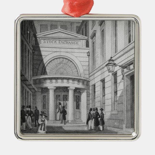 Stock Exchange, London, from 'Metropolitan Metal Tree Decoration (Front)