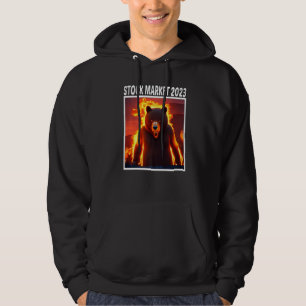 Stock Market 2023 Bear Market Crypto Trading Reces Hoodie