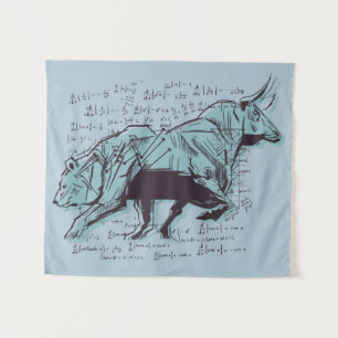 Stock Market Analysis Finance Tapestry