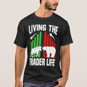 Stock Market Capitalism Day Trader Trading Capital T-Shirt