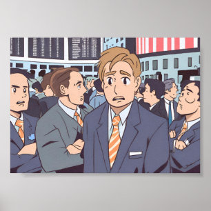 Stock Market Crash Poster