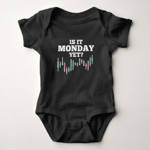 Stock Market Day Trading Humour Investor Baby Bodysuit