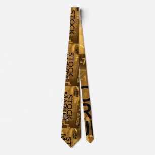 STOCK MARKET GURU by PEAF DOVE© Billionaire Tie