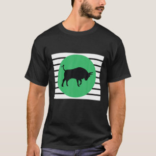 Stock Market Stock Market Bull Statue Stock Trader T-Shirt