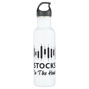 Stock Market Stocks In The Hood Trader Trading 710 Ml Water Bottle