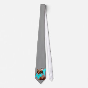 Stock Market Tie (Pick Your Own Colour) blue arrow