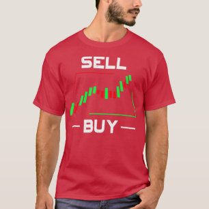 Stock Market Trader Candlestick Chart Trading Gift T-Shirt