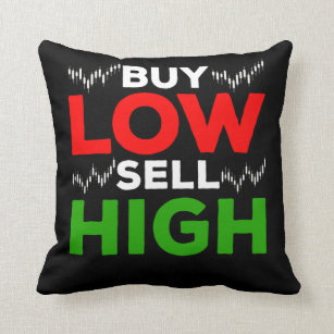 Stock Market Trading Forex Trader Buy Sell High Cushion