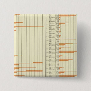 Stock on farms in 1880 15 cm square badge