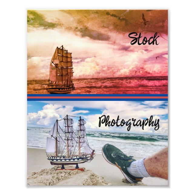 Stock photography photo print (Front)