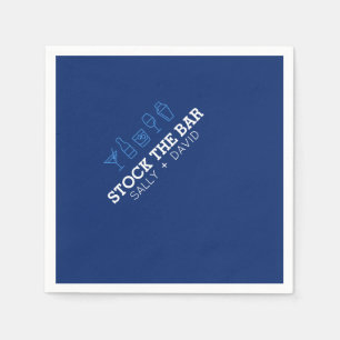 Stock The Bar Cocktail Napkin