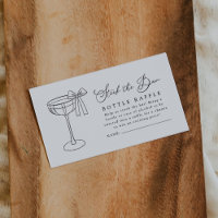Stock The Bar Couples Shower Bottle Raffle Ticket