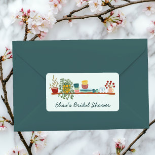 STOCK THE KITCHEN Bridal Shower CUSTOM Cute Label