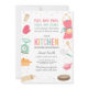 Stock the Kitchen Bridal Shower Invitation Cooking