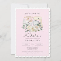 Stock The Kitchen Pink Retro Baking Bridal Shower