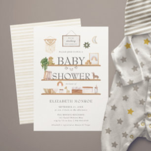 Stock the Shelves   Boho Nursery Baby Shower
