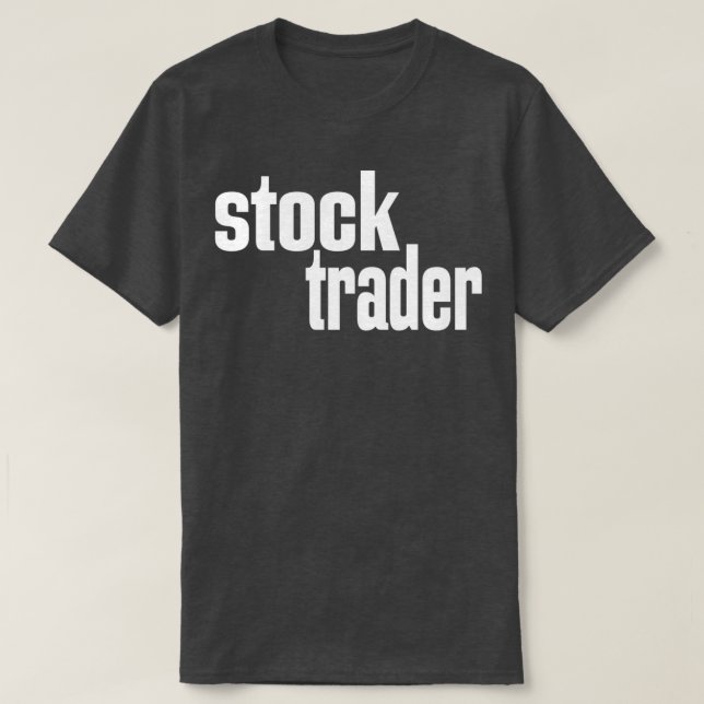 Stock Trader Stock Trading Wall Street Bull Bear M T-Shirt (Design Front)