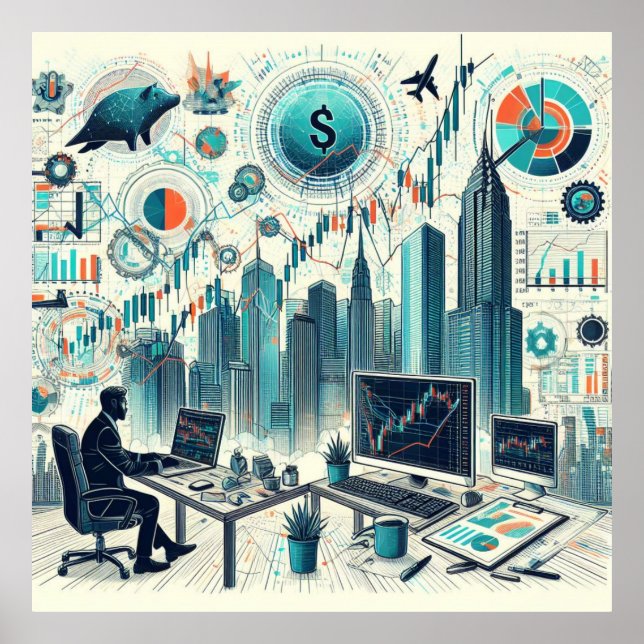 Stock Trading Poster (Front)