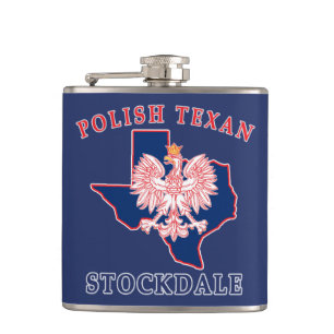 Stockdale Polish Texan Hip Flask