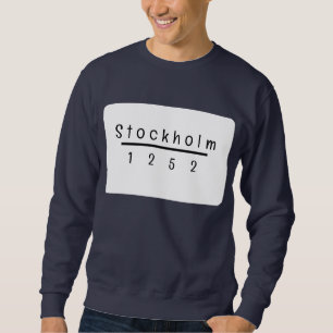 Stockholm 1252 Personalize Sweatshirt