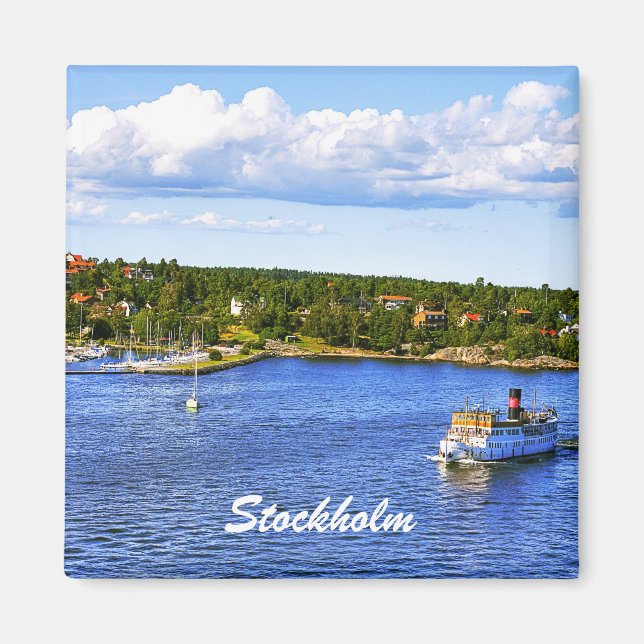 Stockholm Bay Magnet (Front)