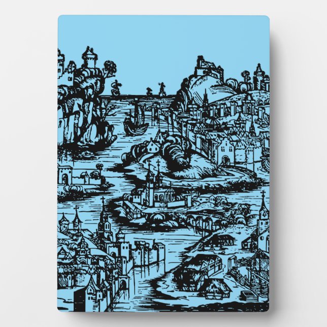 Stockholm capital and most populous city of Sweden Plaque (Front)