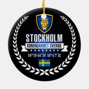 Stockholm Ceramic Tree Decoration