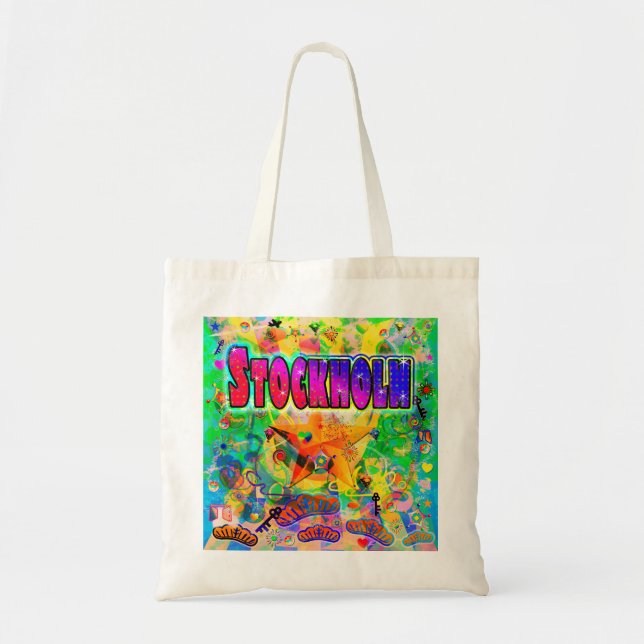 Stockholm Epoch Hour Tote Bag (Front)
