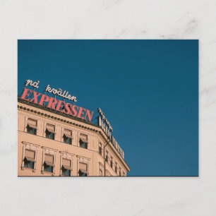 Stockholm Expressen Postcard