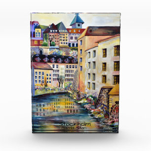 Stockholm Gamla Stan - Old Town Photo Block