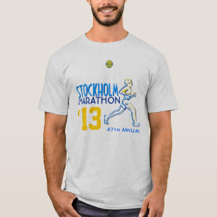 Stockholm Marathon Sweden T-Shirt