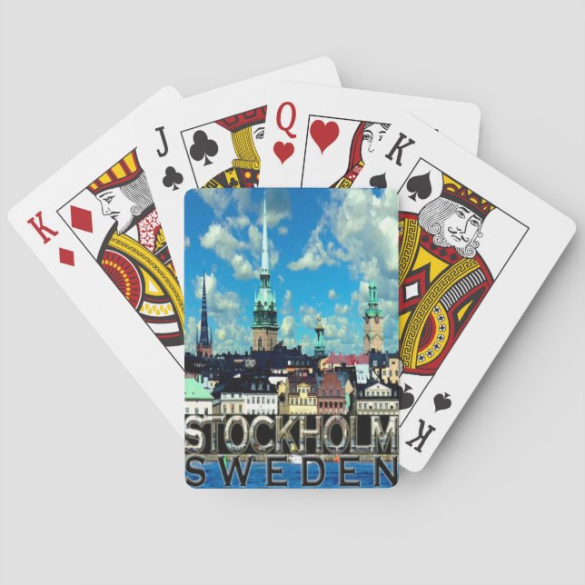 Stockholm Playing Cards (Back)