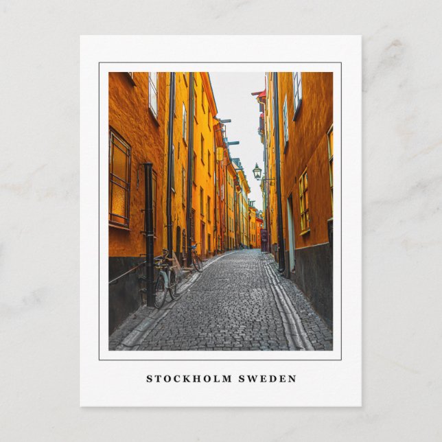 Stockholm Postcard (Front)
