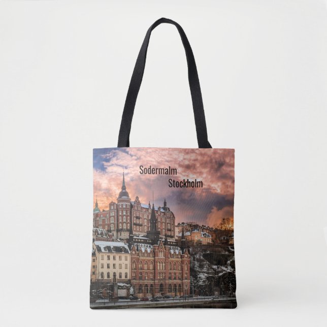 Stockholm, Sodermalm Island Tote Bag (Front)