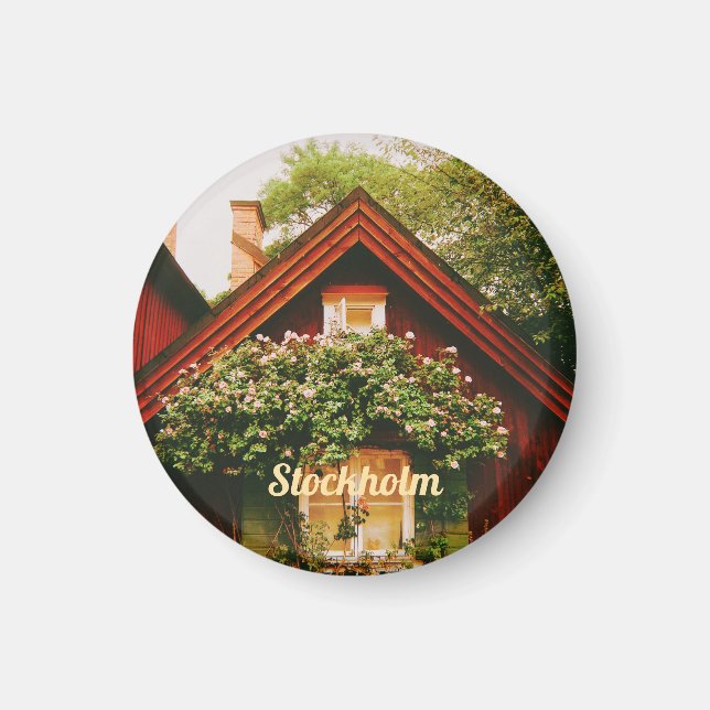 Stockholm, Södermalm, Sweden Magnet (Front)