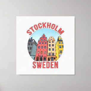 Stockholm Sweden Canvas Print