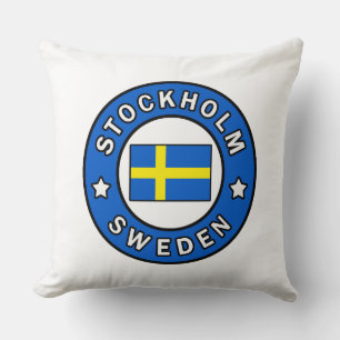 Stockholm Sweden Cushion