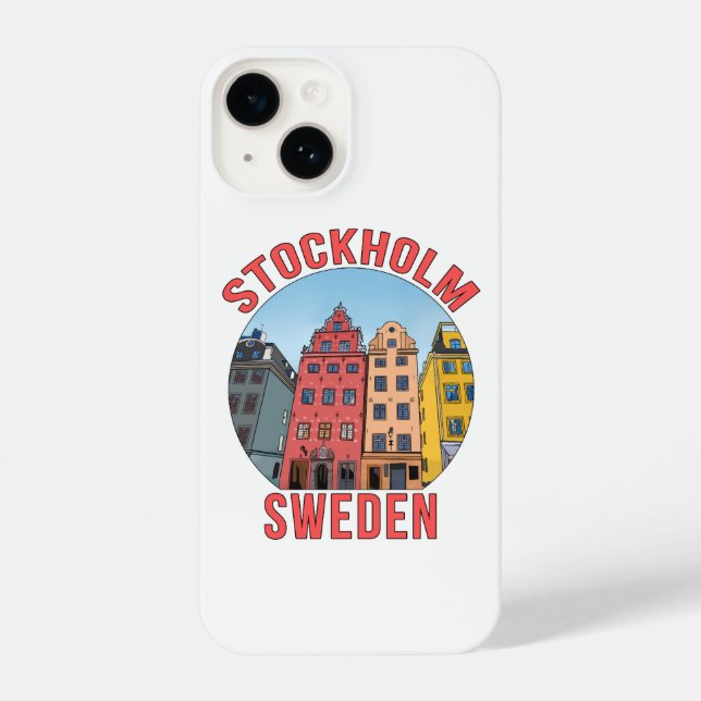 Stockholm Sweden iPhone Case (Back)