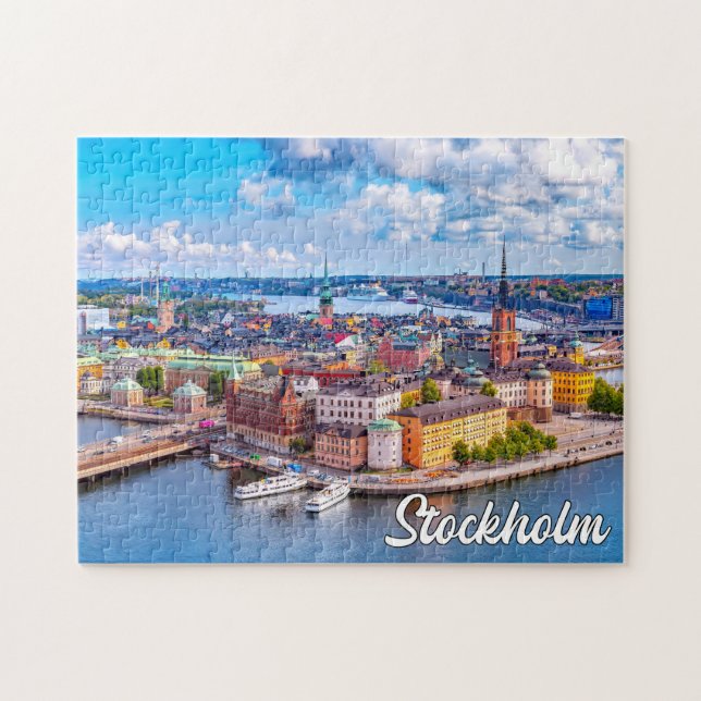 Stockholm, Sweden Jigsaw Puzzle (Horizontal)