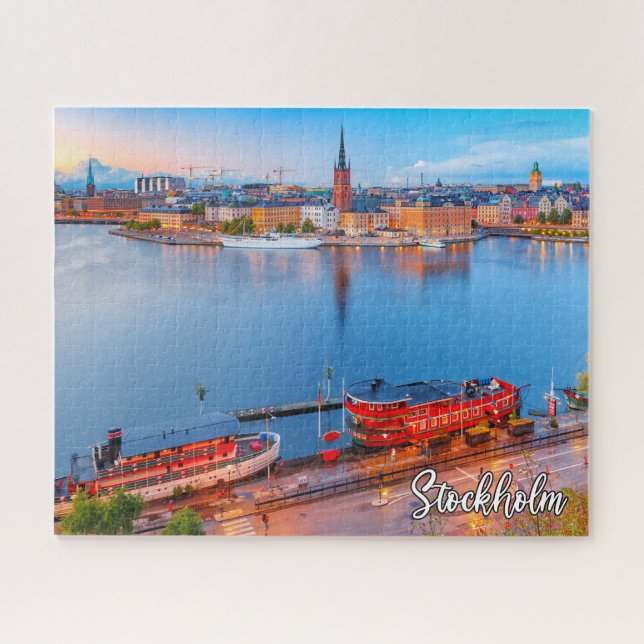 Stockholm, Sweden Jigsaw Puzzle (Horizontal)