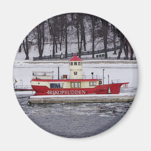 Stockholm Sweden Lightship Biskopsudden Magnet