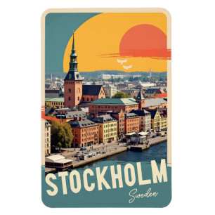 Stockholm Sweden Magnet