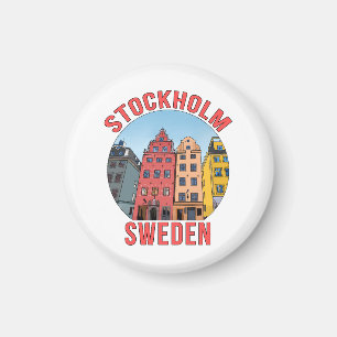 Stockholm Sweden Magnet