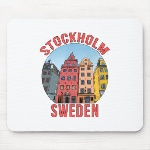 Stockholm Sweden Mouse Pad