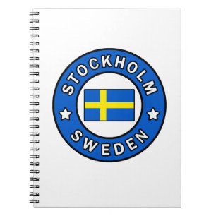 Stockholm Sweden Notebook