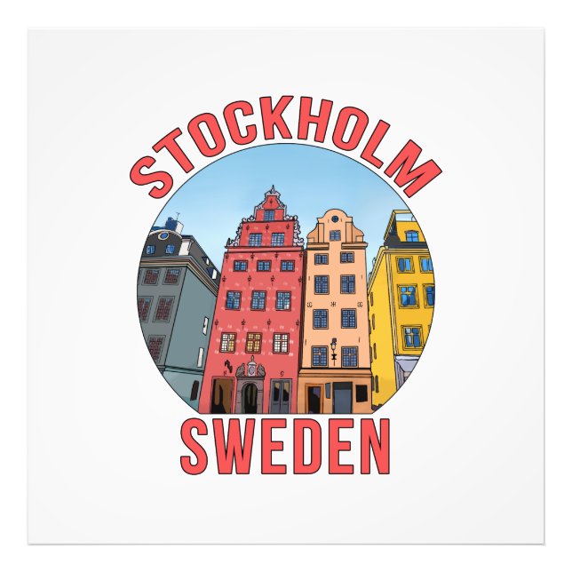 Stockholm Sweden Photo Print (Front)